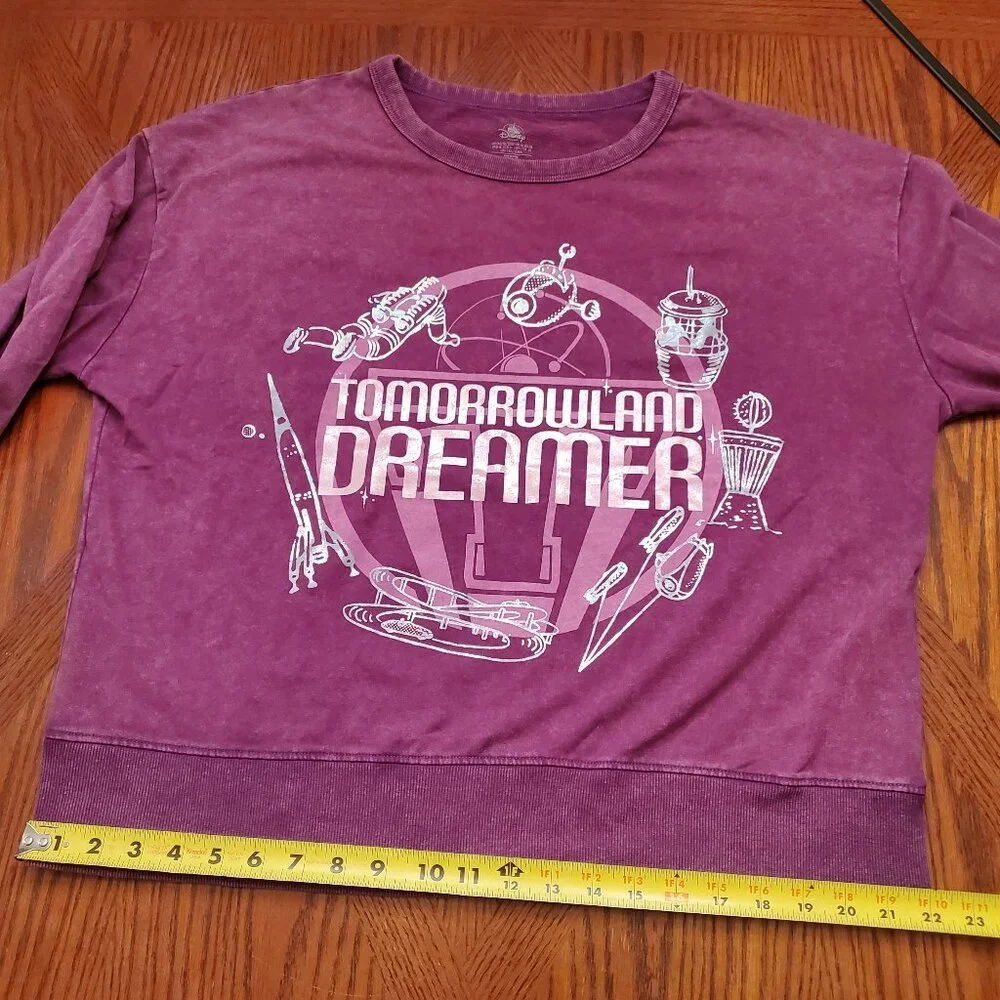 Disney Tomorrowland Dreamer Sweatshirt XL - Picture 6 of 7